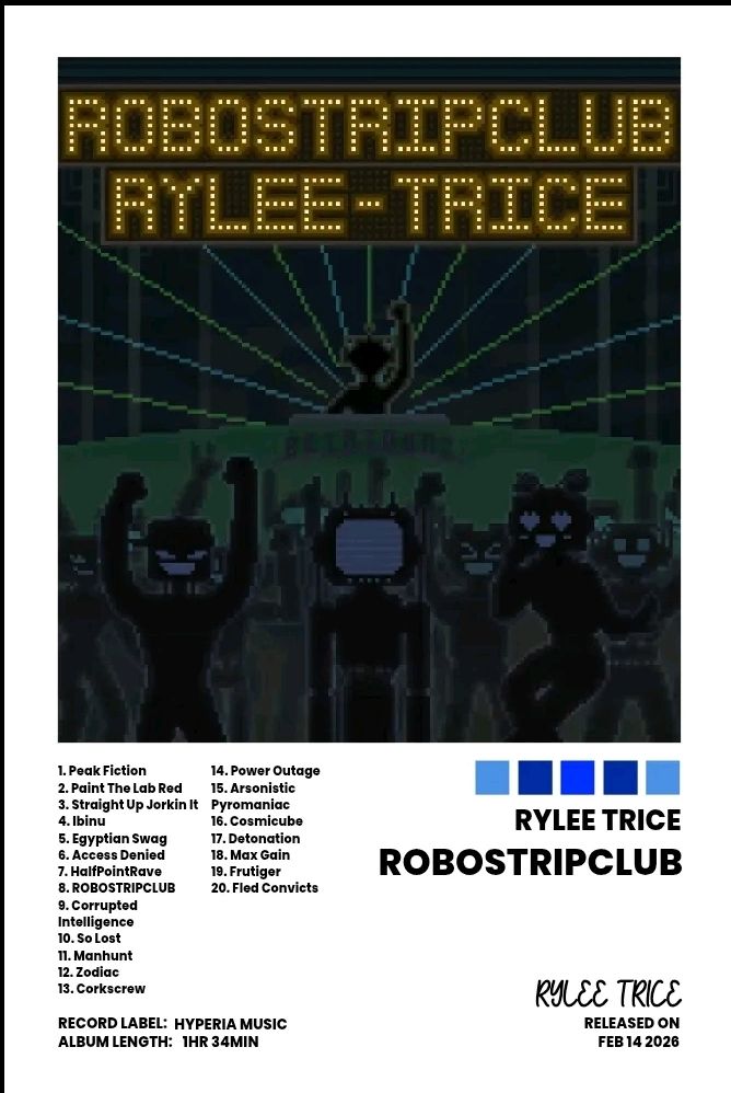 ROBOSTRIPCLUB Canvas Poster