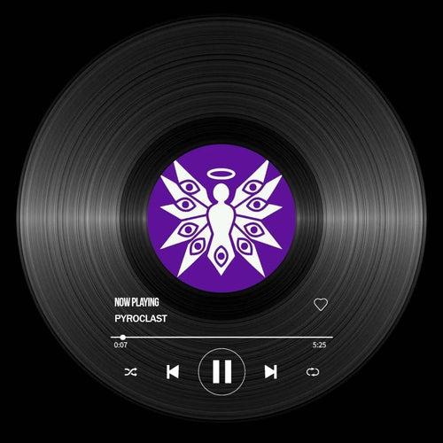 "PYROCLAST" Vinyl Plaque