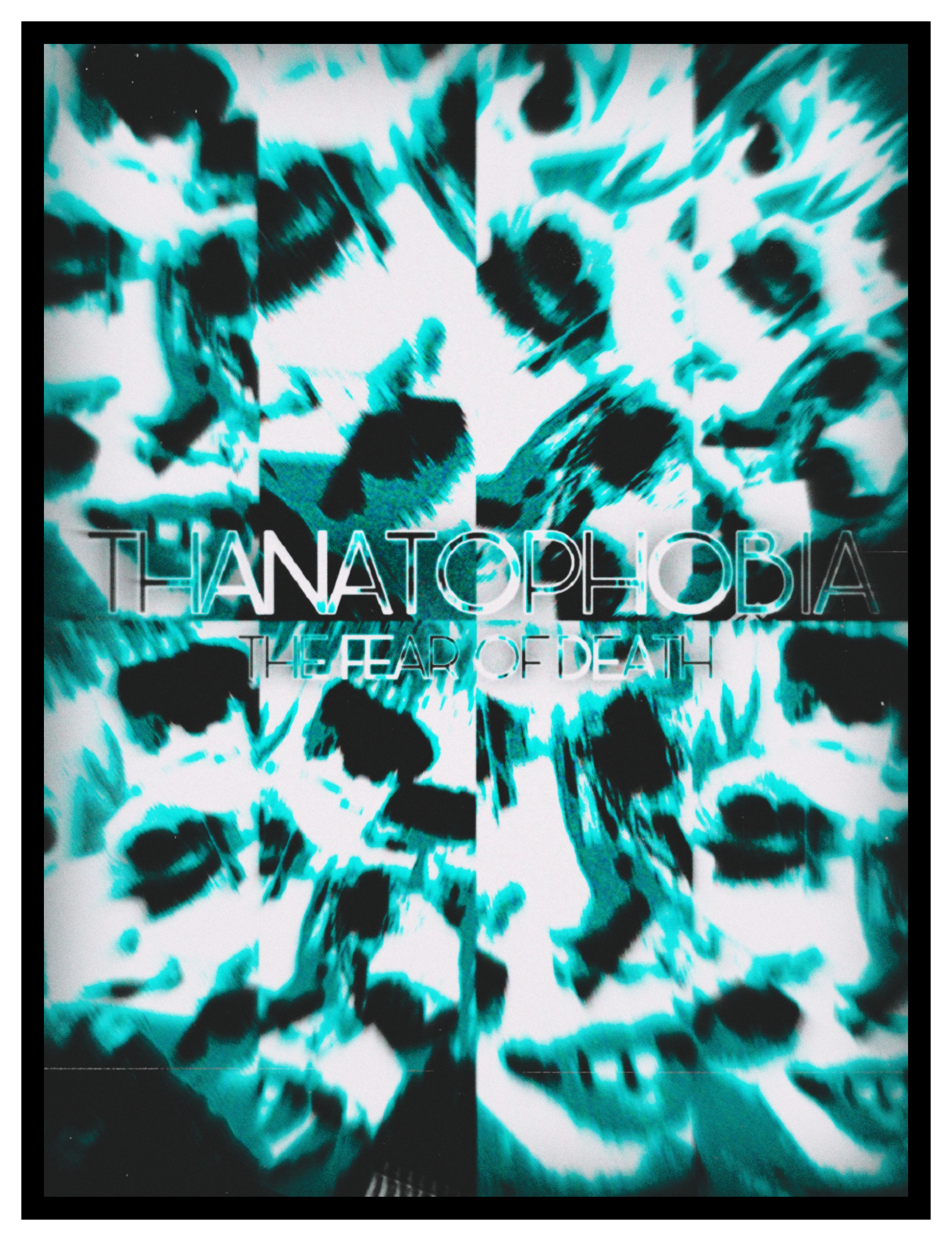 Thanatophobia "Fear Of Death" Canvas Poster